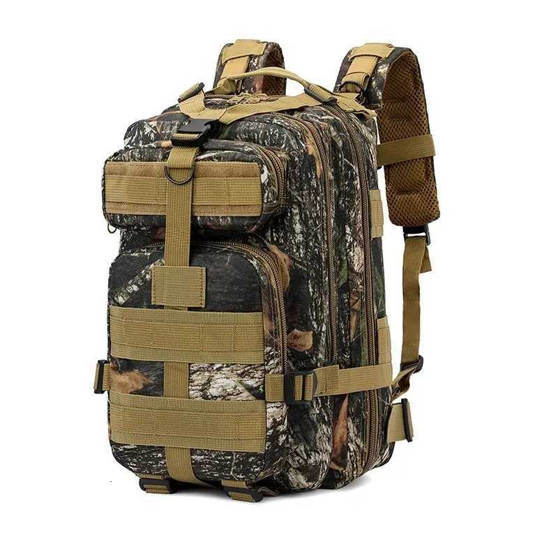 Shoulder Mountaineering Travel Backpack Double Bag Camouflage 3P Tactical BackpackGive a small safety kit M260626 - view 6