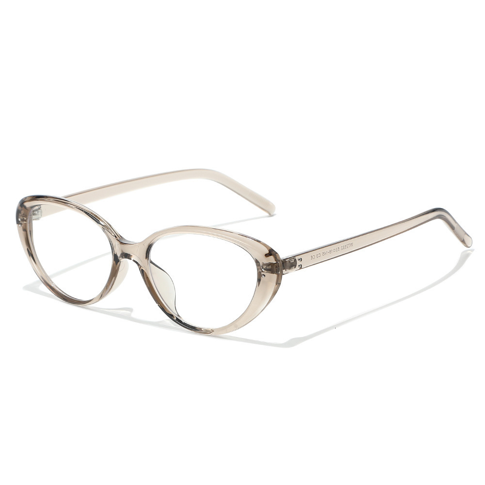 New Lightweight Cat-Shaped Tr90 Eyeglasses, 26 Trendy Retro Flat-Lens Frames For Women, Can Be Fitted With Prescription Lenses, Ins Style - view 4