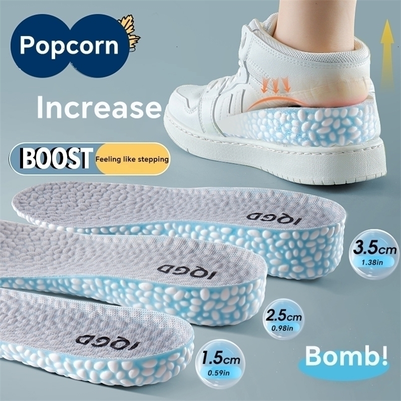 1 Pair EVA Material Invisible Height Increase Insoles For Shoes Breathable Shock Absorption Comfortable For Women Men 260625
