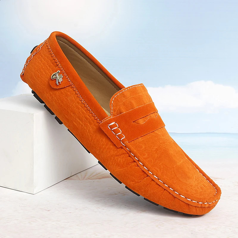 Formal Italian Shoes Men Handmade Leather Loafer Casual Driving Flats Slipon y Comfy Moccasins Loafers for 260624 - view 4