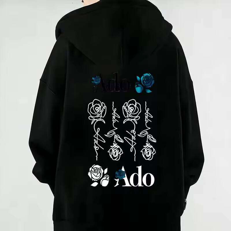 2026 Ado Graphic Printed Zipper Autumn Winter Men Women Casual Fashion Harajuku Y2K Fleece Long Sleeve Zip-Up Hoodies W260626 - view 6