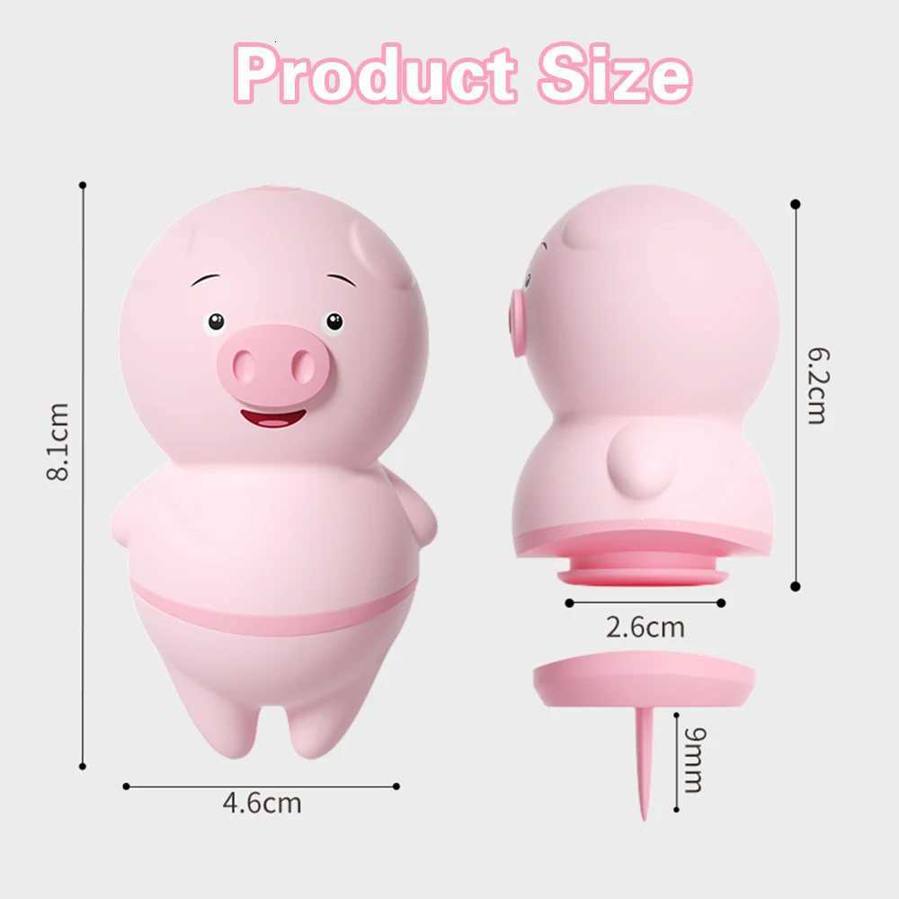 Sucking Licking Clitoris Female Tongue Vibrators Piggy G Spot Vagina Massager Vacuum Stimulator Sex Toys for Women Adults Goods M260626 - view 7