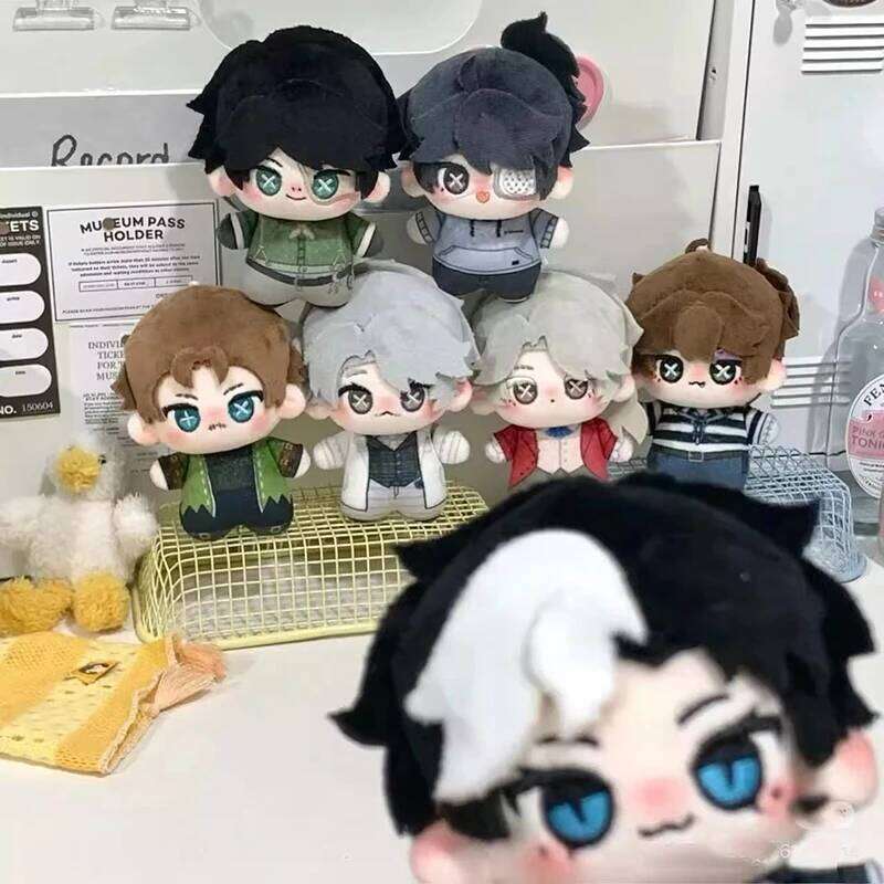 Cartoon Identity V Keychain 10cm Plush Cotton Doll Pendent Composer Mercenary Anime Figure Keyring Fans Gifts 26Y0626 - view 4