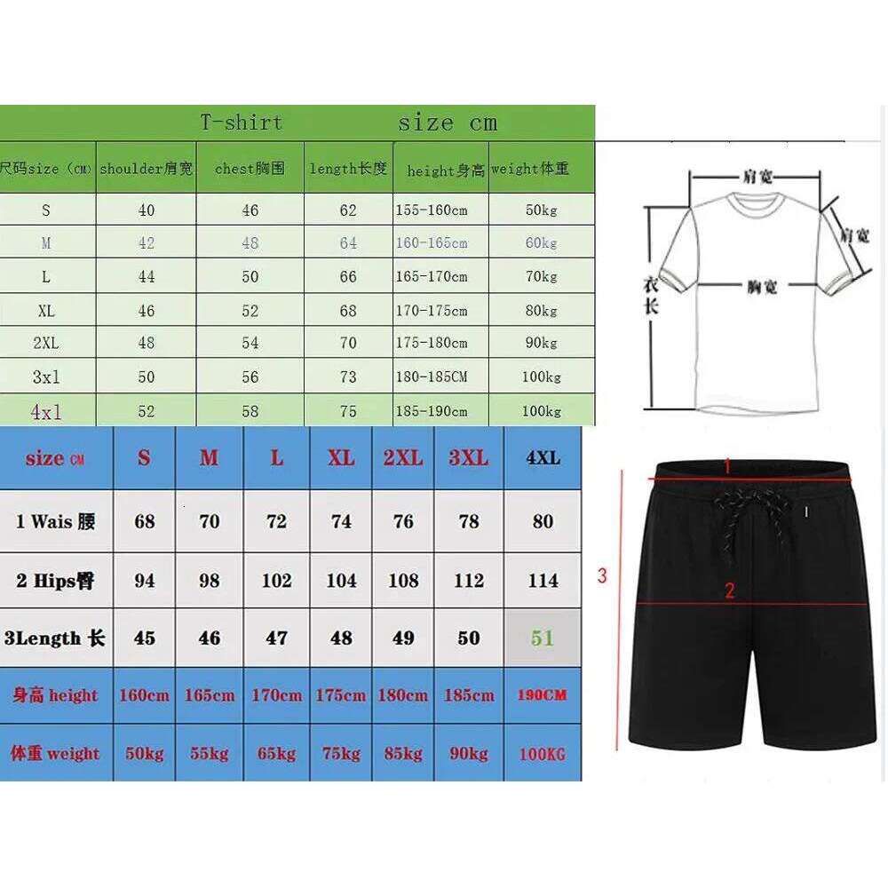 Men Fashion Print Two Piece Set Breathable Crew Neck Short Sleeve T-shirt Casual Sports Shorts Summer Outfit 26Y0626 - view 7