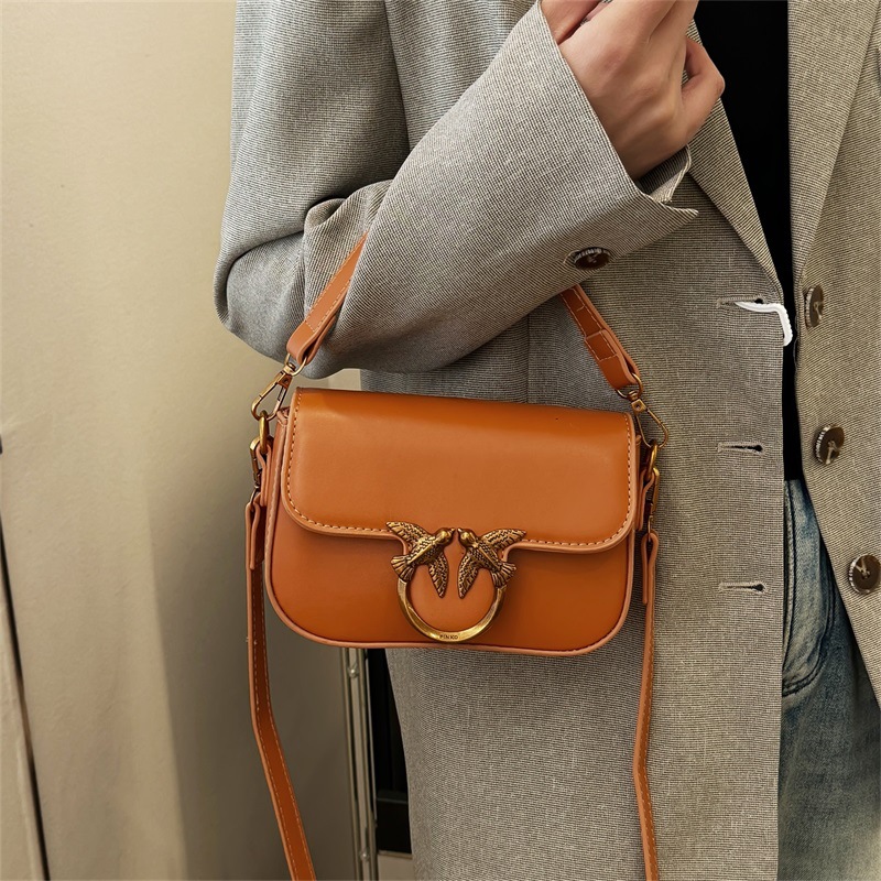 Luxury Bag 2026 Women's Top Handle Swallow Shape Bag, High-End Fashion Versatile Shoulder Crossbody Small Square Purse Free Shipping - view 4