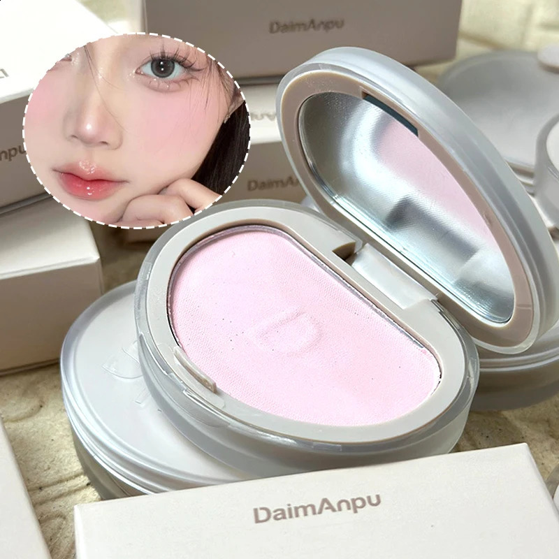DaimAnpu monochrome honey powder blusher high gloss natural rouge setting powder blusher cream 260626 - view 5