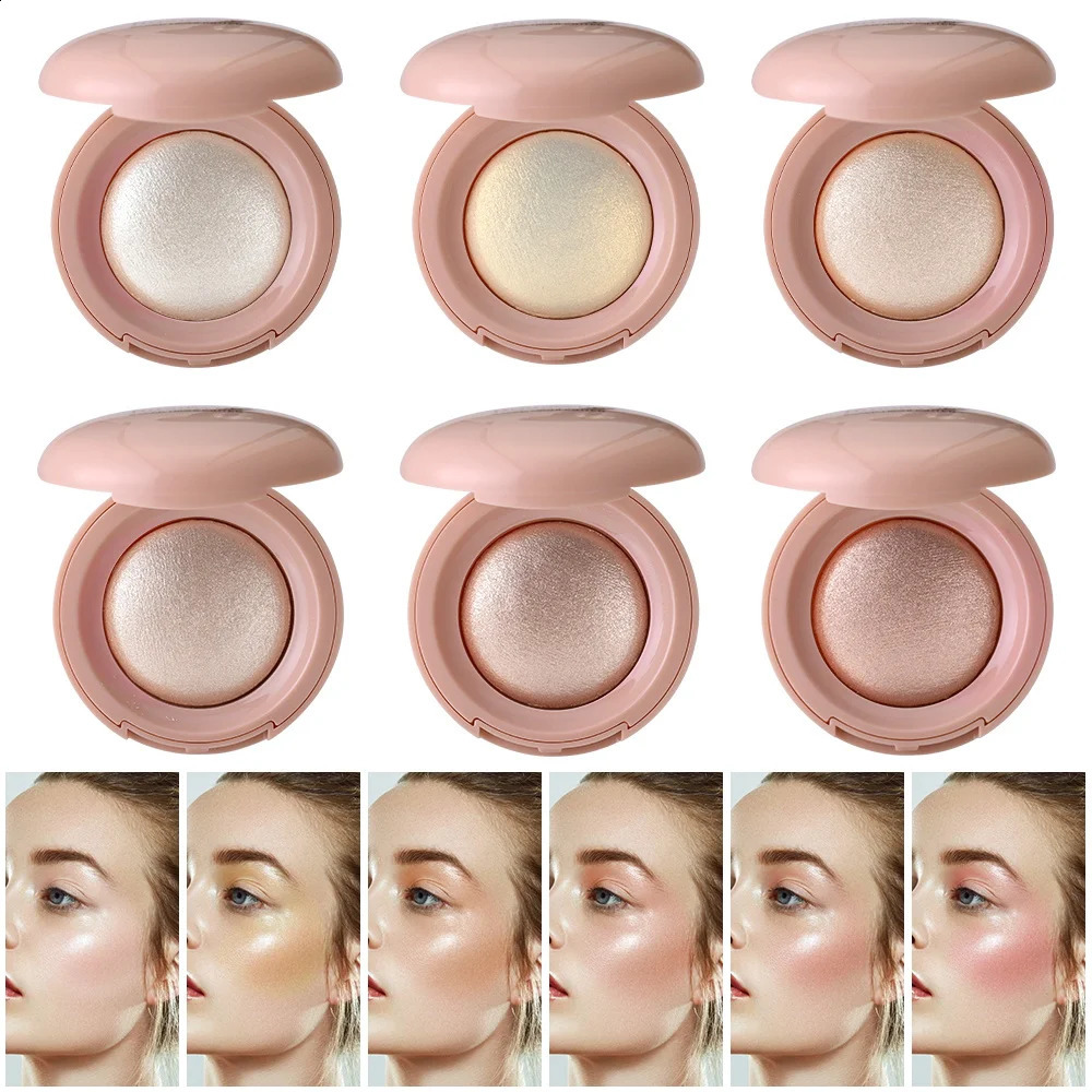 Long-lasting waterproof fine shimmer highlighter natural glossy effect brighten the contour and modify the face 260625 - view 3