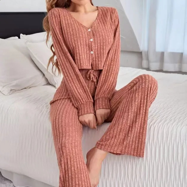 Women Pajama Sets Pijama Pajamas Woman Summer Set Sexy Sleepwear for Sleeping Womens Trousers Sleep Lounge Underwear 260625 - view 5