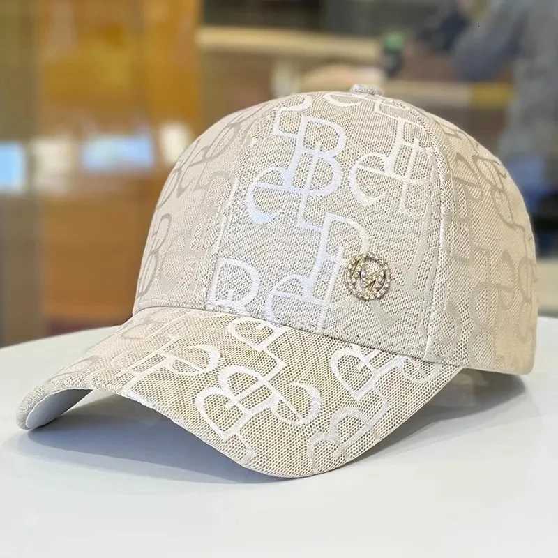 Baseball Womens M Fashion Diamond-Encrusted Metal Letters Spring Summer Casual Sun Protection Shade M260626 - view 6