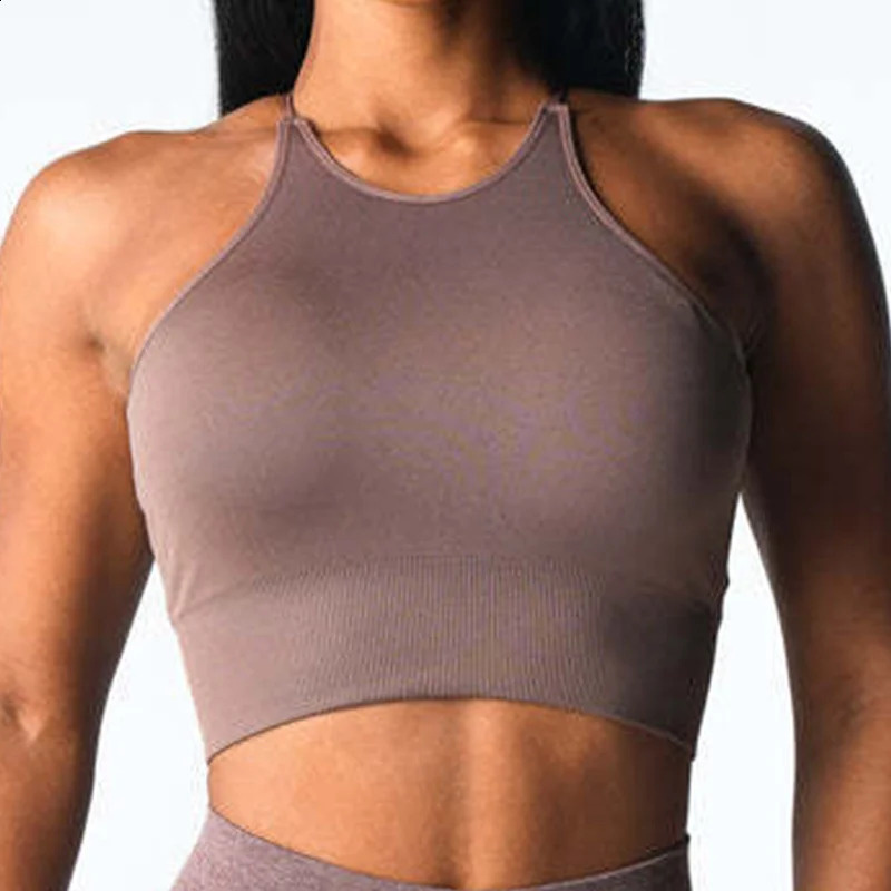 Yoga Top Backless Sport Bra Womens Underwear Seamless Fitness Inner Padded Yoga Vest Bralette Woman Gym Sports Bra Sportswear 260626 - view 3