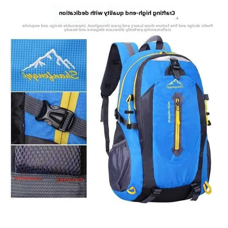 Outdoor New Large Backpack Capacity Ultra-Lightweight and Portable Outdoor Mountaineering Sports Backpack M260626 - view 1