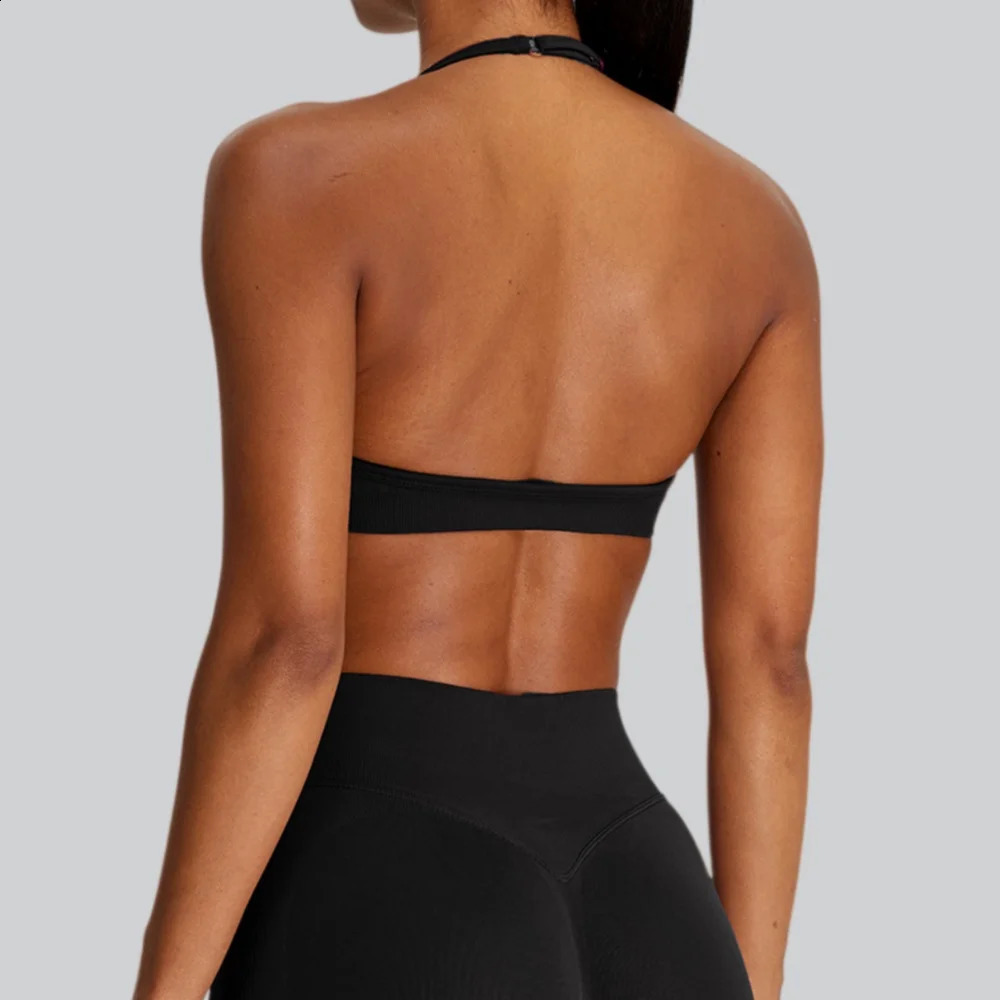 Seamless Yoga Bra Workout Tops Gym Fitness Sports Bras Sexy Athletic Sport Underwear Women Shockproo Backless Running Crop Top 260626 - view 7