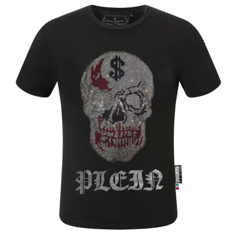 Homme Diamond Men PLEIN ALI Summer Slim Fit T-Shirts Men Short Sleeve Streetwear High Quality Outfits 260626 - view 6