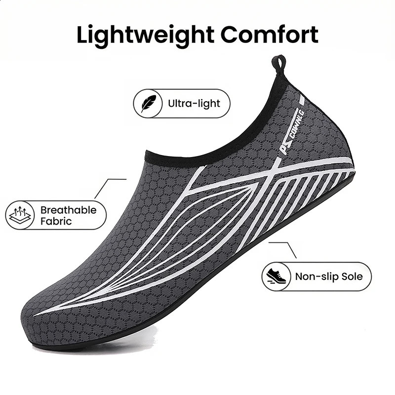 Outdoor Diving Socks Quick Drying AntiCut AntiSlip Bottom Beach Yoga Shoes Surfing Water for Men And Women Aqua sh 260626 - view 3