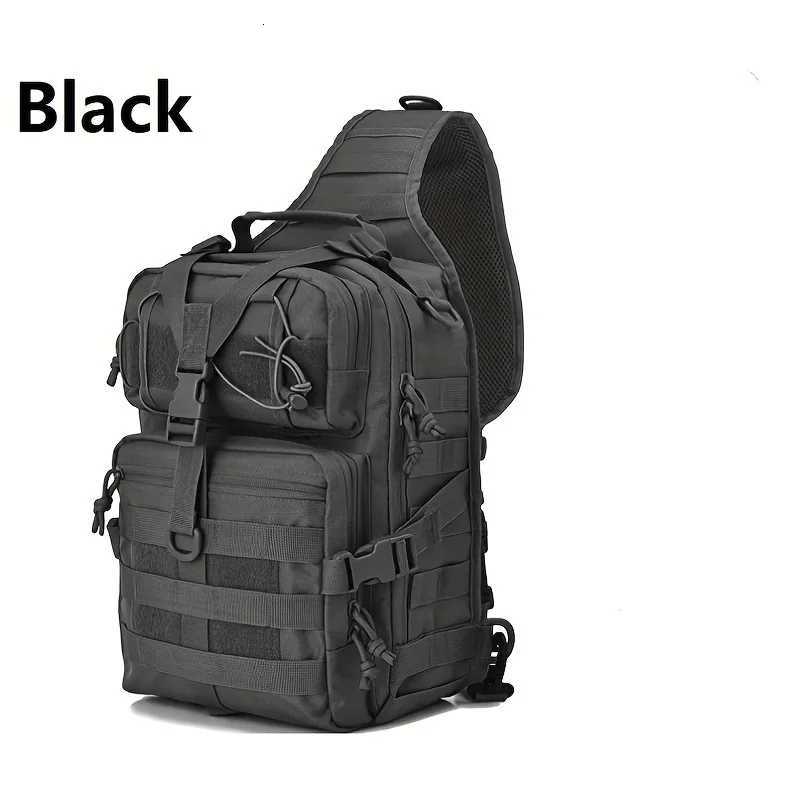 Backpack Mens Chest Bag Sling Waterproof EDC Rucksack Bag For Outdoor Hiking Camping Trekking Travel M260626 - view 7