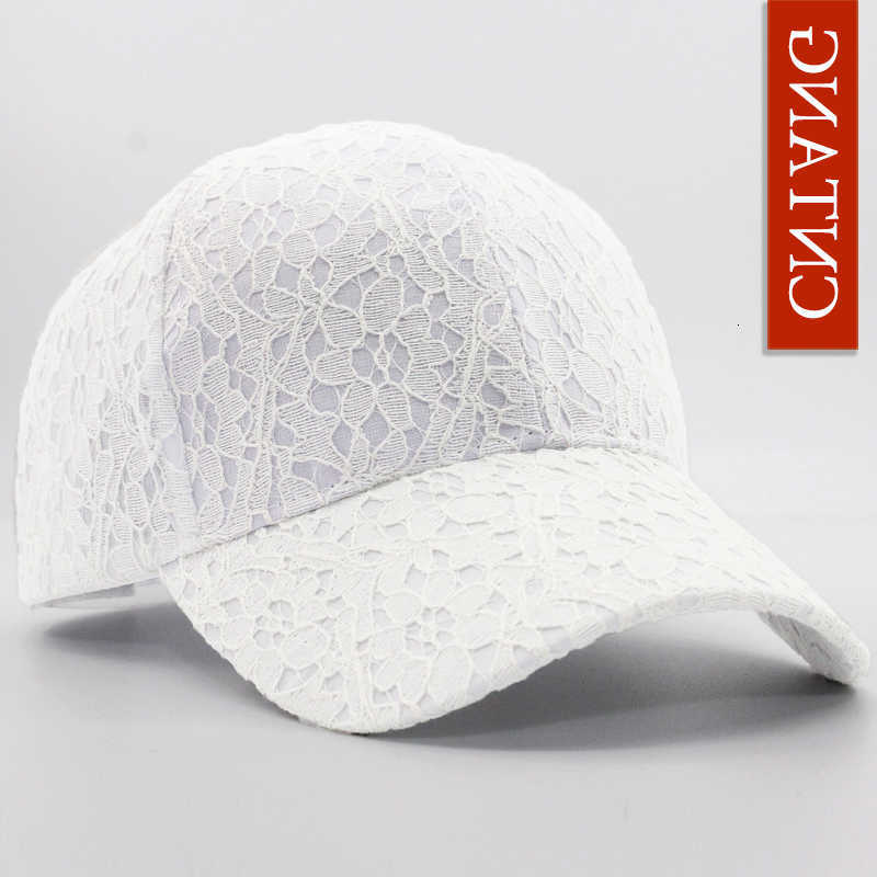 Brand Summer Lace Hat CNTANG Cotton Baseball For Women Breathable Mesh Girls SnapHip Hop Fashion Female Caps Adjustable M260626