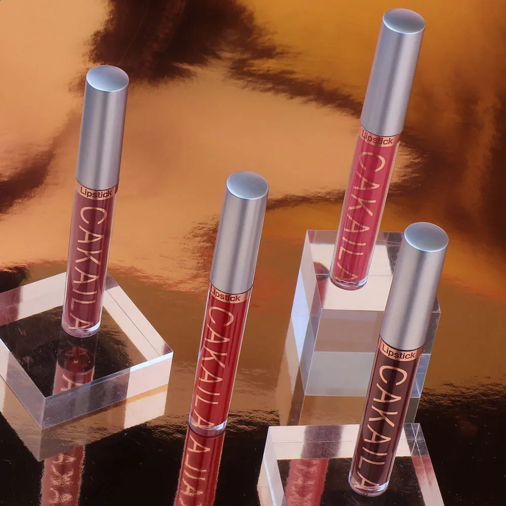 CAKAILA 6-Color Lip Gloss Lipstick Set Liquid Matte Velvet Matte Womens Makeup Long-lasting Waterproof Non-stick Cup Non-fade 260626 - view 7