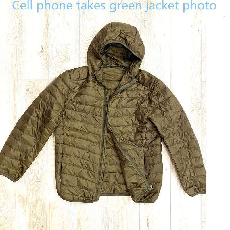 2026 Men's Blue Hooded Coat, Zipper Control Winter Light and Thin Jacket, Fashion Hot Sale Parkas Jaqueta Asian Size M-5XL W260626 - view 6