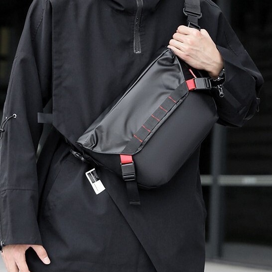 Large Capacity Commuting Crossbody Super Cool Outdoor Sports Cycling Waterproof Functional Motorcycle Bag High Quality Luxury Bag - view 5