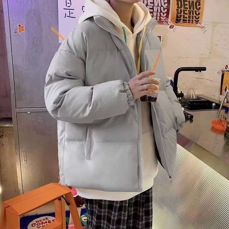Semir Down Men's 2025 Winter New Three proof Short Couple Bread Jacket Warm and Comfortable Thick Coat W260626 - view 3