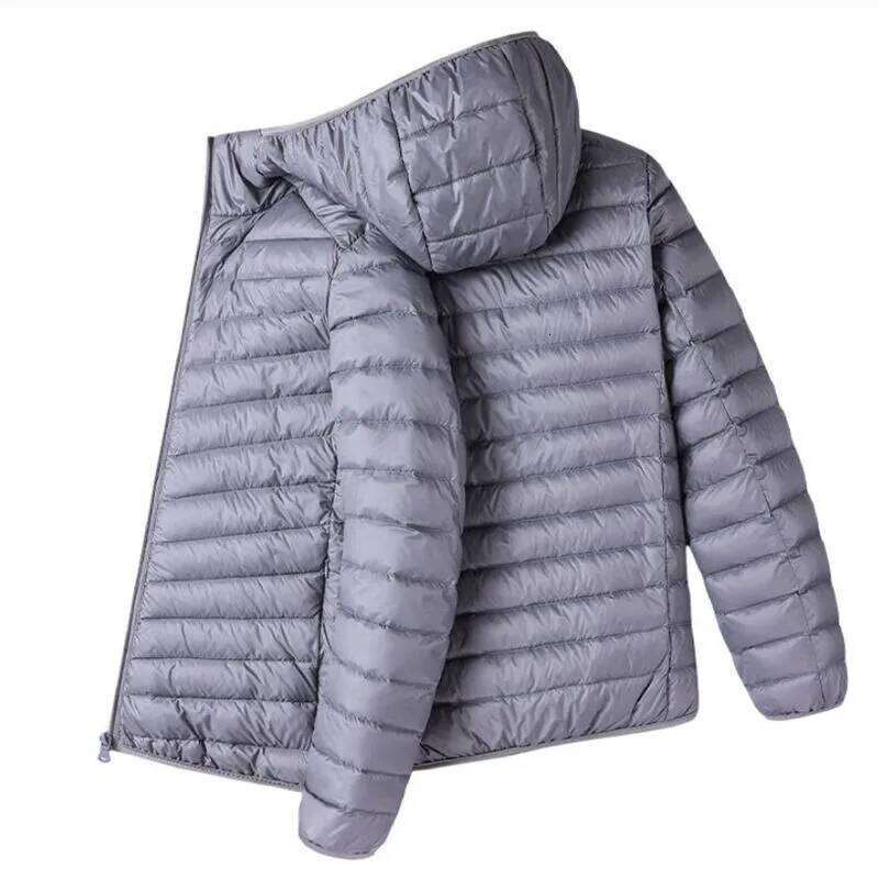 Portable cotton jacket, ultra-lightweight thin, men, hooded, suitable for autumn winter, young and fashionable, ligh J260626 - view 4
