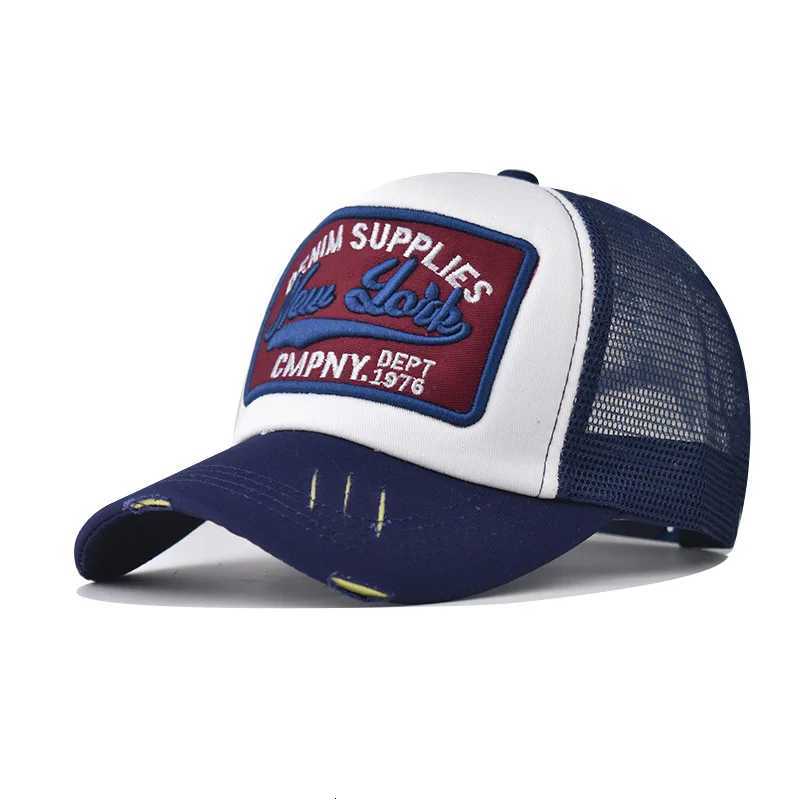 Letter Embroidery Mesh Dad Streetwear Baseball Fashion SnapHip Hop Outdoor Y2K Trucker Hats Gorras F2719 for Women Men M260626 - view 5