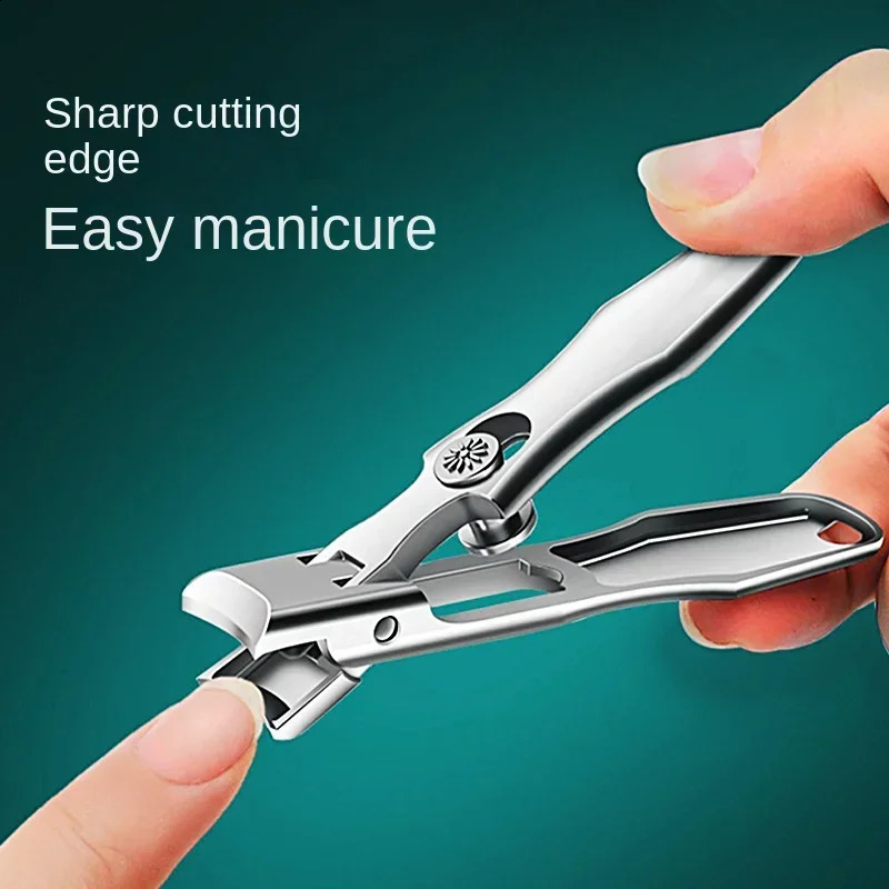 Stainless Steel Nail Clipper SplashProof Large Opening Portable Dead Skin Removalnail Cuticle Trimmer 260625 - view 3