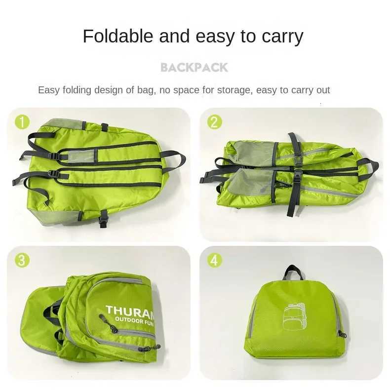 Waterproof Foldable Bag Camping 35L Light Weight Bag Packable Hiking Sports Outdoor Travel Backpacks Daypacks M260626 - view 5