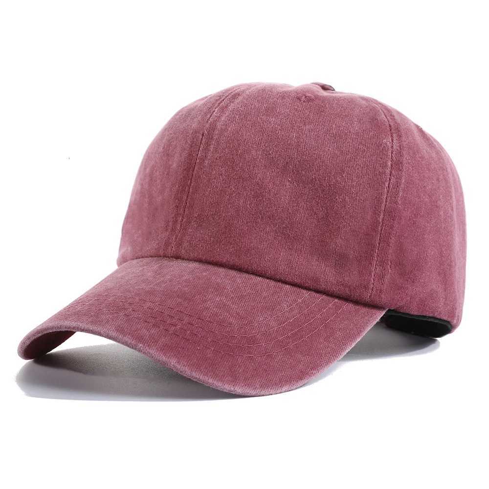 washed plain-colored soft-brimmed baseball Retro suitable for both men and women a street-style outdoor casual piece M260626 - view 6