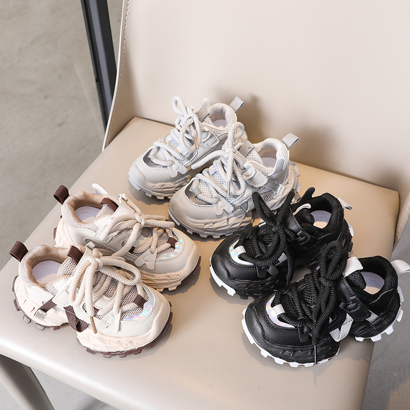 Designer Kid's Shoes Sneakers Kids Designers Trainers with Enhanced & All-match simple Versatile Exquisite Comfortable fit - view 3
