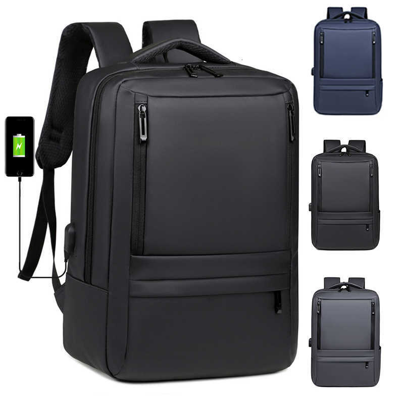 Functional Mens Business Backpack Multi Large Capacity USB Charging Port Space business Mens Backpack mens Computer Backpack M260626