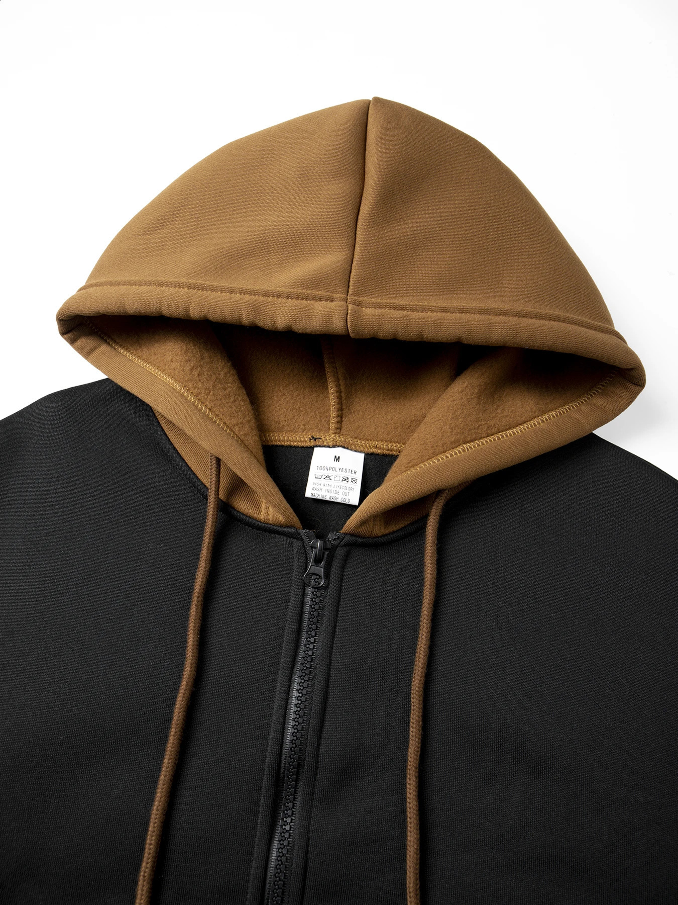 Autumn Zipper Closure Hoodies Long Sleeve Jacket Mens Sports Casual Hooded Sweatshirt Multi Pockets Outdoor Jogging Clothing 260626 - view 6