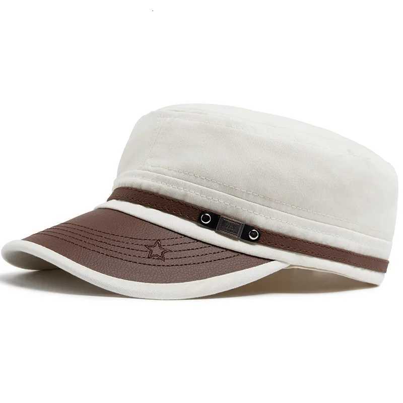 Trucker Hat Man Flat Casual Top Caps Fashion Cotton Visor Hats Summer Autumn Vintage Army Hats Adult Dad Hat Unisex Baseball M260626 - view 6