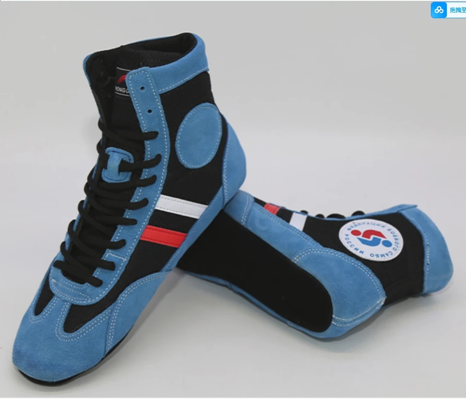 Sports Boots Breathable Combat Shoes Indoor Soft Outsole Wrestling Boxing Fighting Sneakers Sambo 260626 - view 3