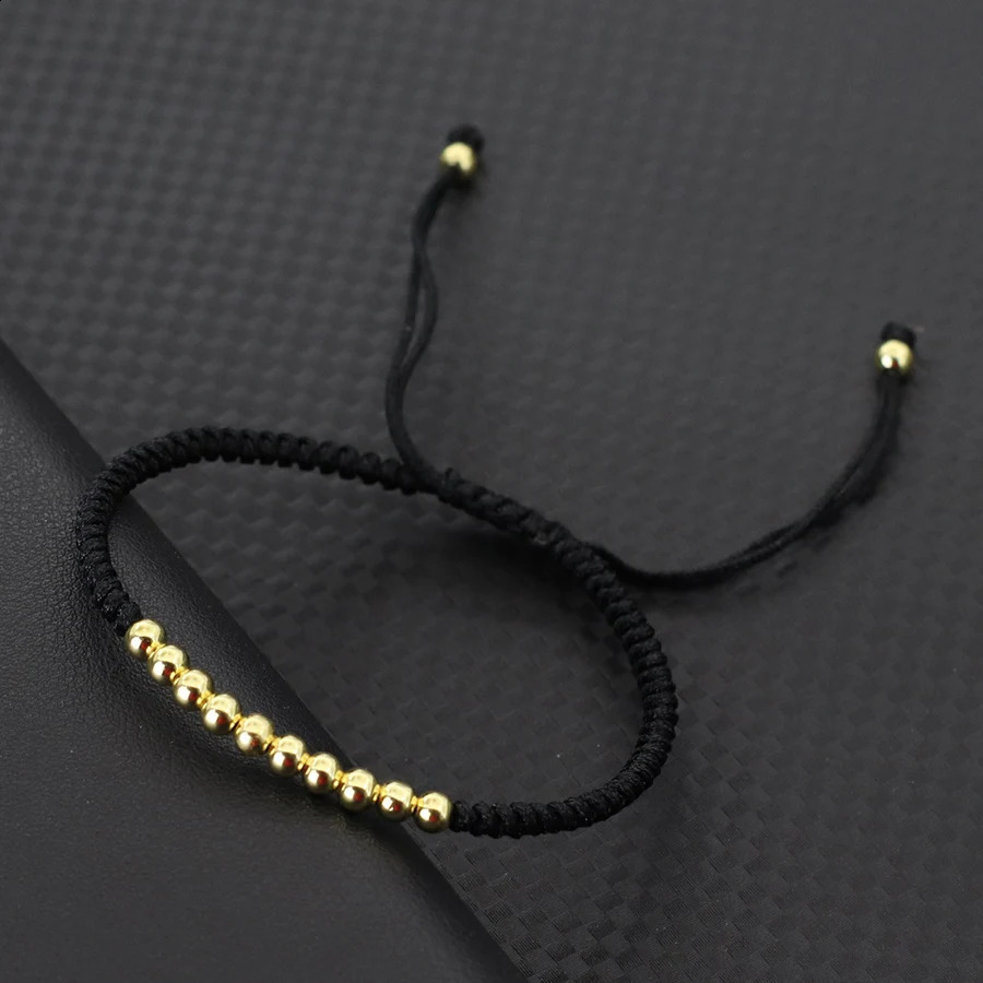 Good Luck Red Thread Bracelet Men Women Handmade Black String Braslet Couple Hand Accessories Adjustable Macrame Braclet 260617 - view 6