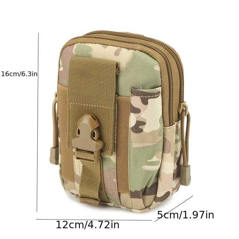 Mens Multi-layer Waist Casual Pack Bag Travel Purse Waterproof Belt Zipper Handbag Outdoor Sport Multi-functional Fanny Pack M260626 - view 7