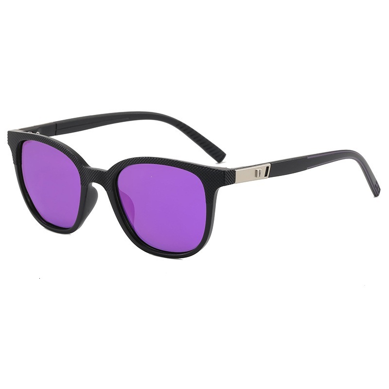 chic mens solar shades contemporary oval frame polarized lenses w superior sun defense - view 9