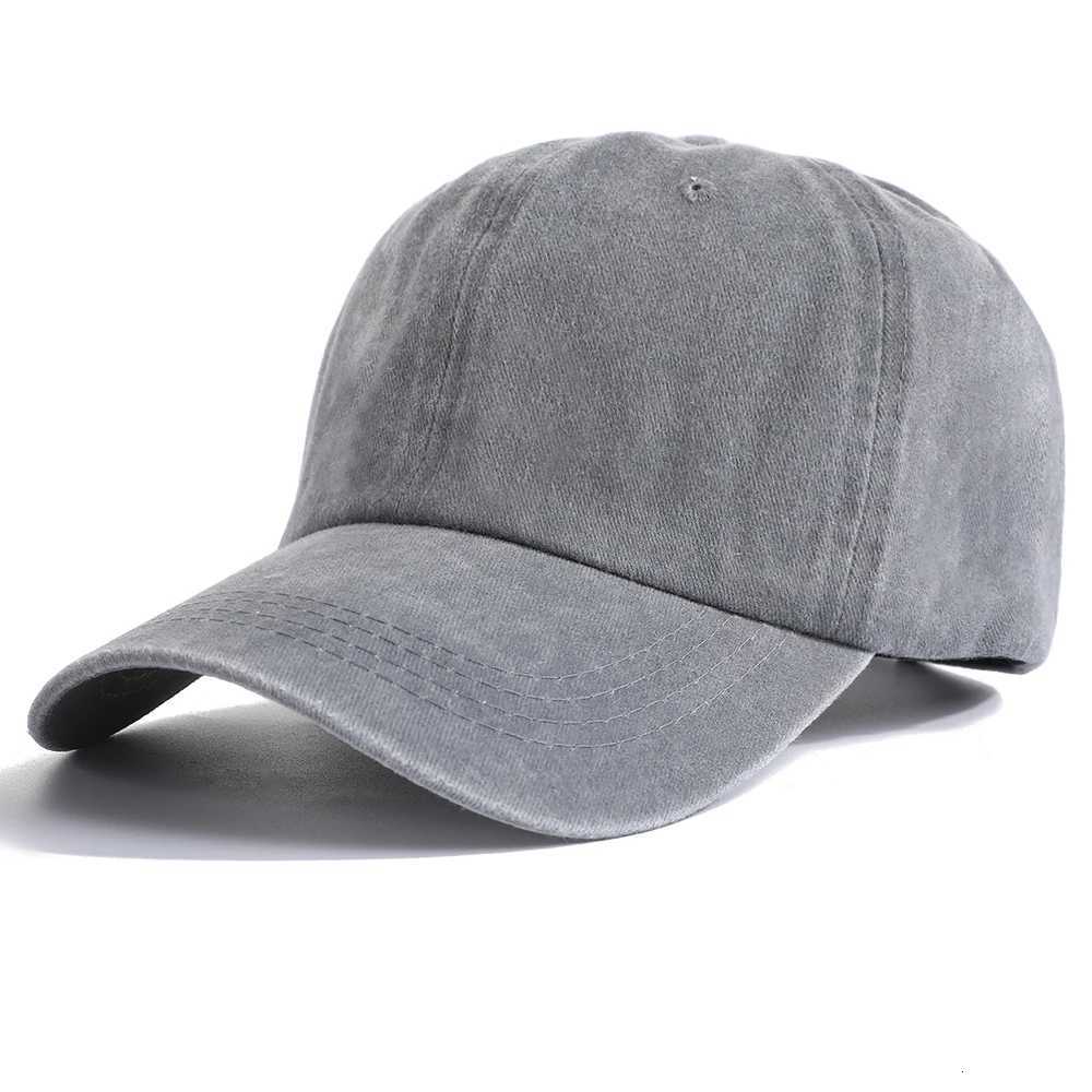 washed plain-colored soft-brimmed baseball Retro suitable for both men and women a street-style outdoor casual piece M260626 - view 7