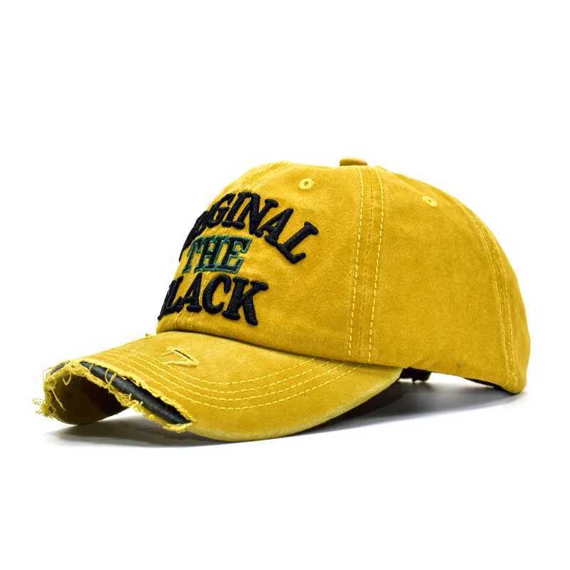 Sun Hat for Men Summer and Women Washed Cotton Distressed Embroidered Letter Baseball Unisex M260626 - view 5