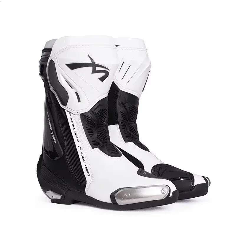 BENKIA Mocha Motorcycle Track Riding Boots CE Certification Professional Racing Botas Waterproof High Quality SH109 260626 - view 7