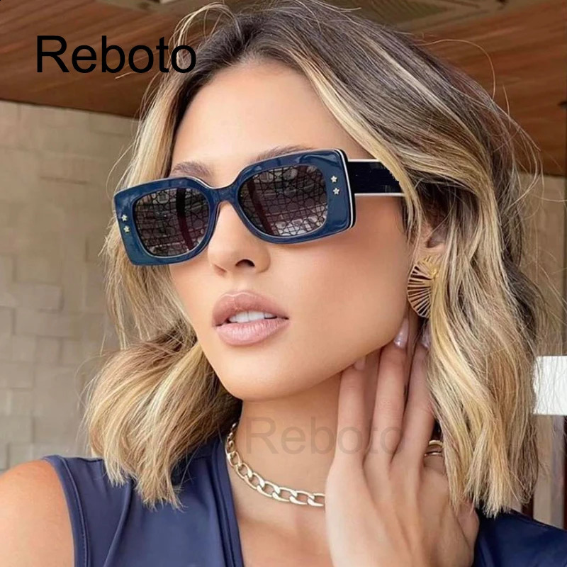 Fashion Square Sunglasses For Women y ner Big Frame Sunglasses Ladies Retro Shades Female Eyewear UV400 260626 - view 3