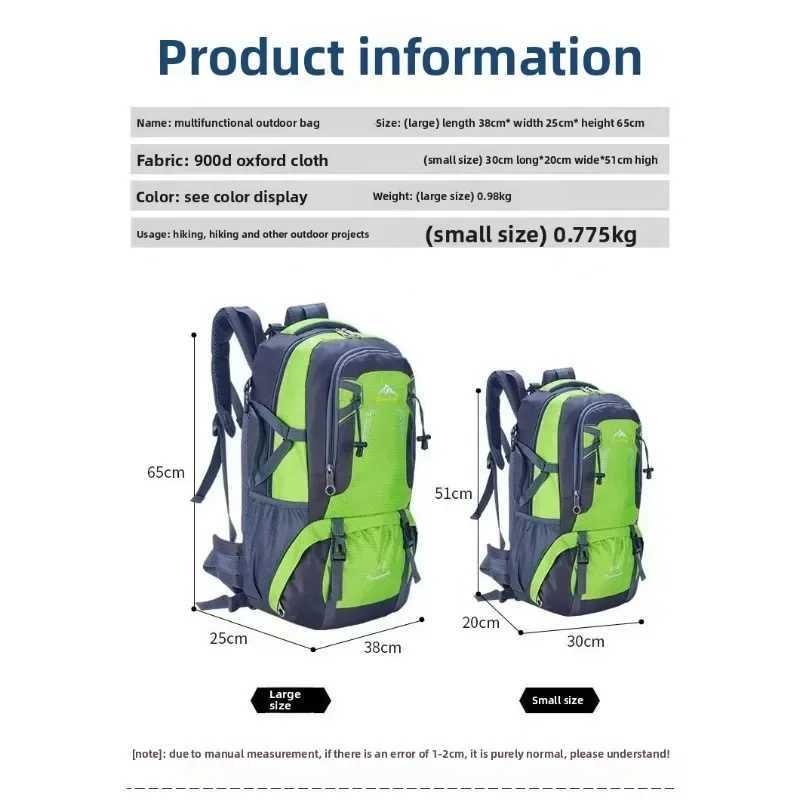 Backpack Outdoor Travel Casual Fashion for Women 70L/40L Travel Bag Large Capacity Hiking Backpack M260626 - view 4