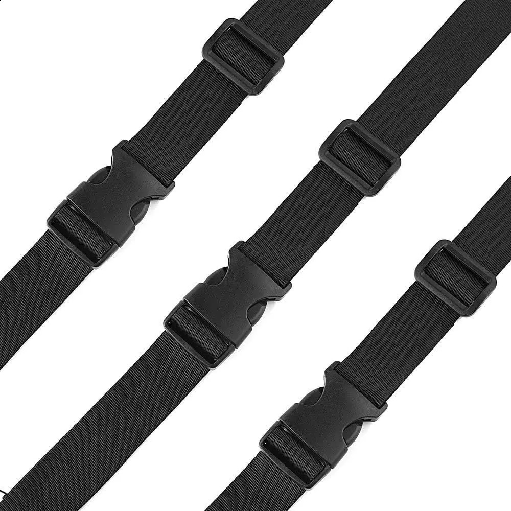 4M Nylon Webbing Strap Band with Flat Side Release Buckles Tri-Glide Slides for DIY Luggage Strap and Backpack Buckles and Strap 260626 - view 6