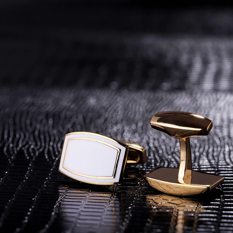 KFLK Shirt Cufflinks for Mens Cuff links Button High Quality Gold-color y Wedding Groom Guests 260626