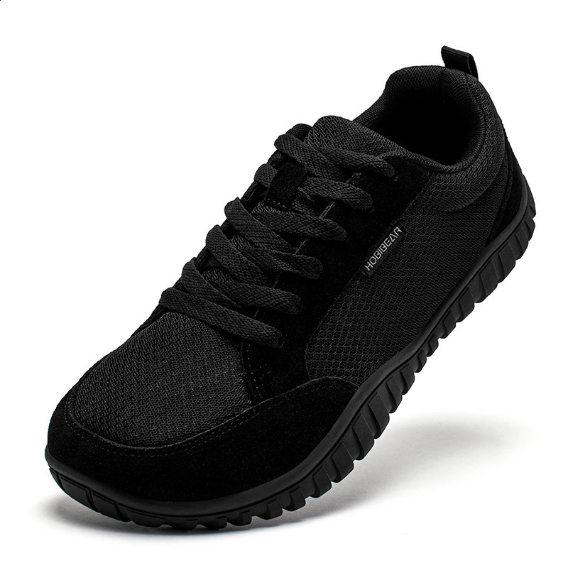 HOBIBEAR Mens Womens Walking Shoes Wide Toe Comfortable Casual Running Sneakers Lace Up Mesh Lightweight Shoes 260626 - view 5