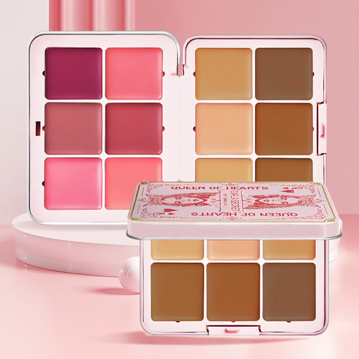 12-color concealer and blush palette Matte and highlight contour makeup rouge palette 260625 - view 3