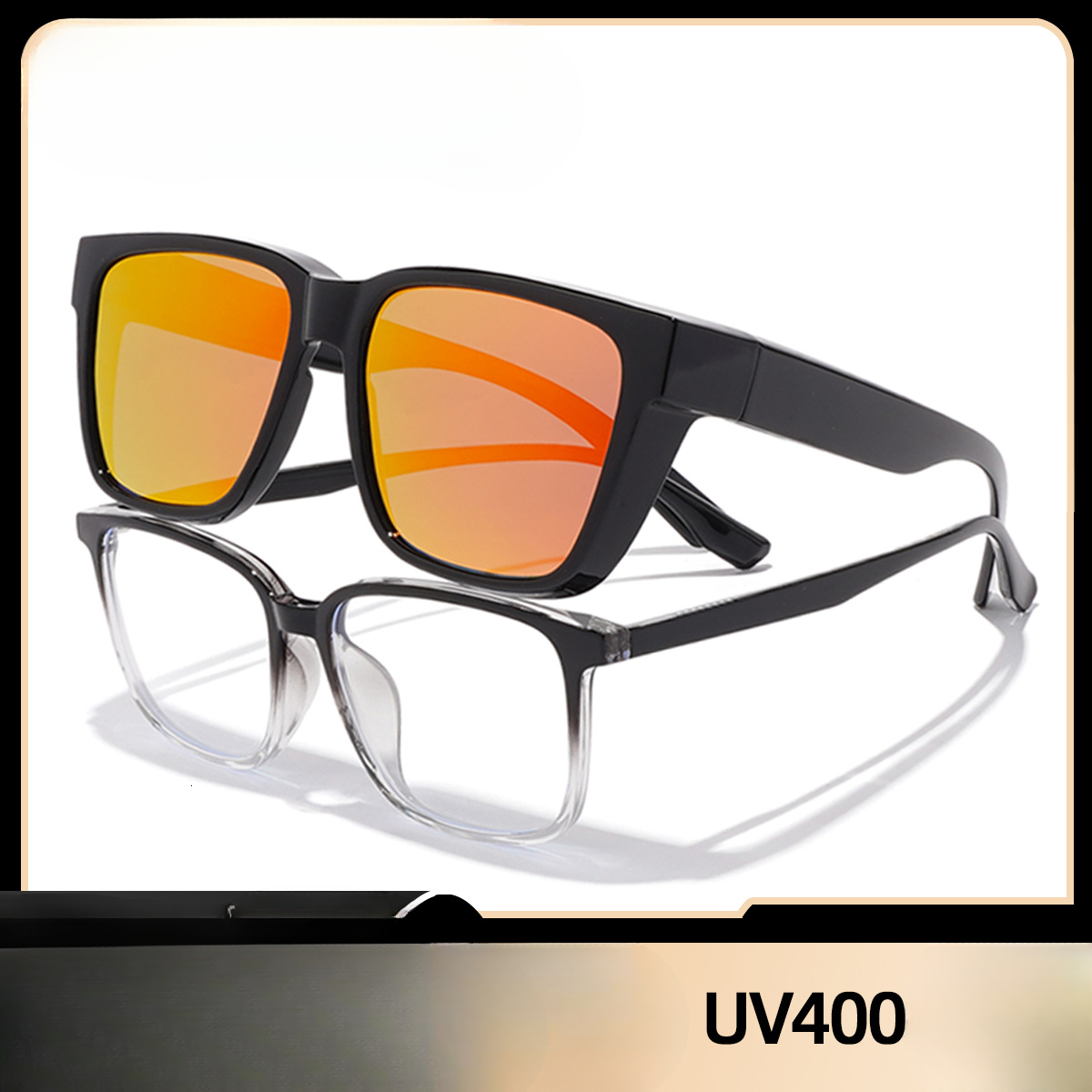 Cross border exclusive supply of prescription glasses with lenses for men coated high definition polarized sunglasses for women eye protection UV prot