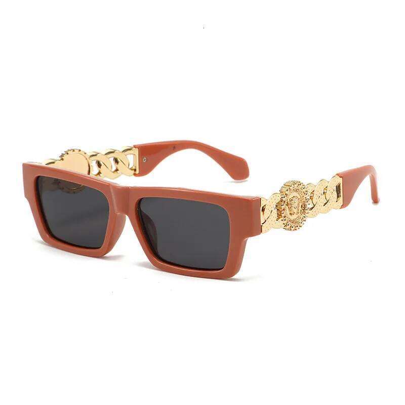 New square men's and women's trend advanced fashion sunglasses women 26Y0626 - view 5