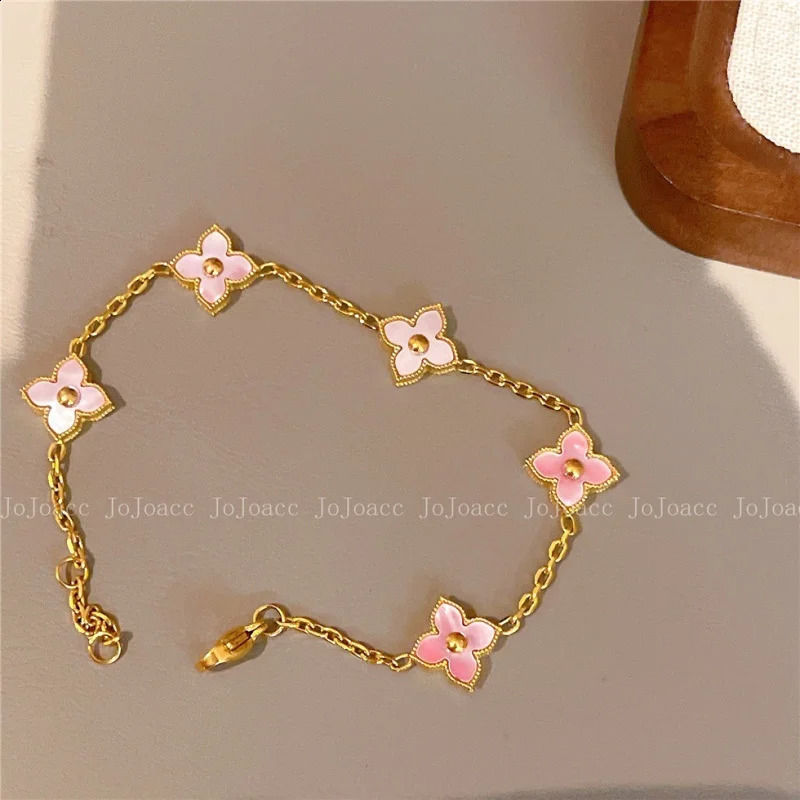 Fashion Personalized Natural Flower Bracelet for Women 2025 Stainless Steel Jewelry Bracelet Anniversary Gift260603 - view 7