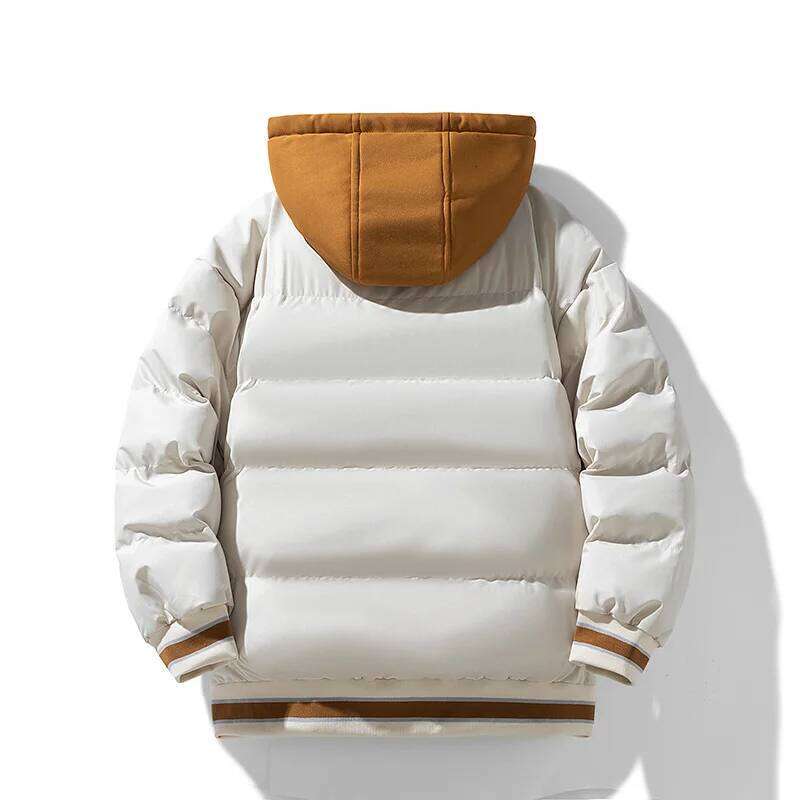Japanese Casual Plus Fleece Thickened Cotton-padded Coat Quality Fabric Comfortable Skin Breathable Crisp Type Wear Resistance J260626 - view 3